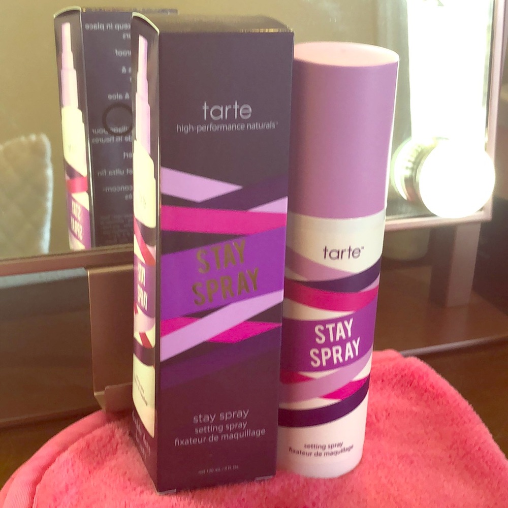 Tarte Double Duty Beauty Stay Spray setting spray